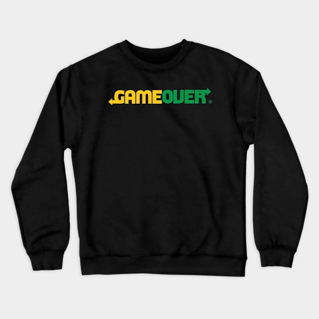 Gameover Crewneck Sweatshirt by peekxel